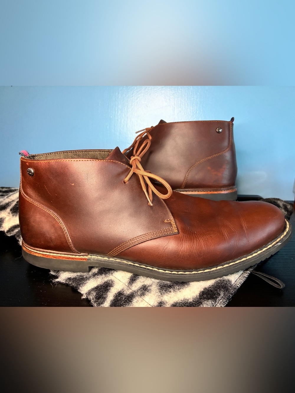 Timberland PRO Brown Leather Chukka Boots